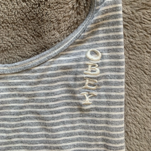 OBEY Halter Backless Bodysuit - Picture 2 of 5